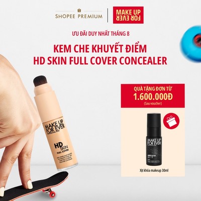 Mới - Kem Che Khuyết Điểm Đa Năng HD Skin Full Cover Concealer 9ml - MAKE UP FOR EVER