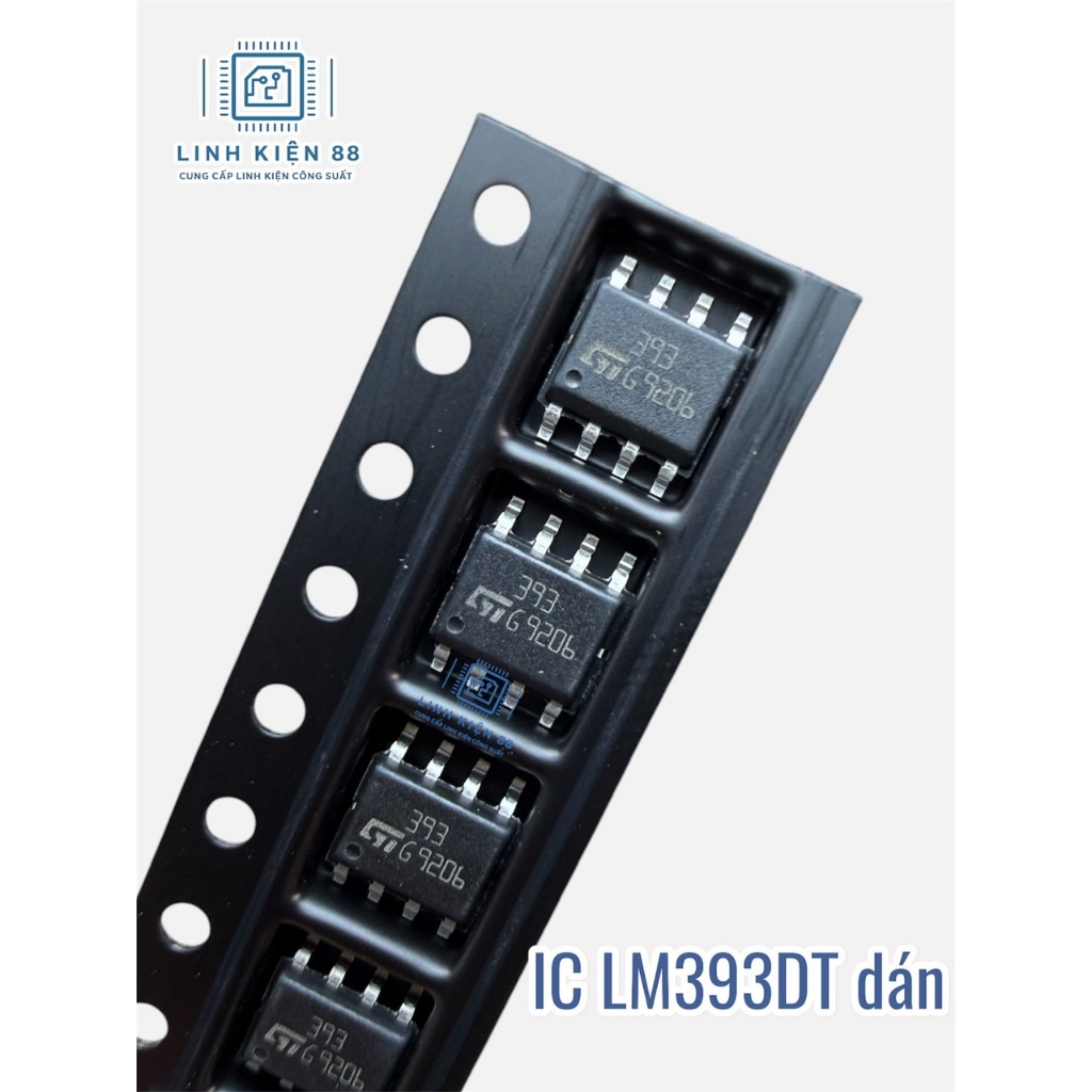 10 con IC LM393DT LM393 dán Sop-8 mới
