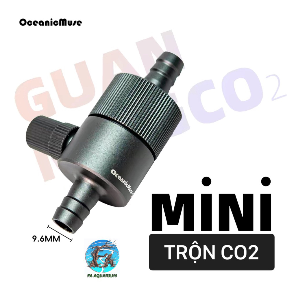 Đầu sủi khí CO2 (trộn Co2) mini cho bể thuỷ sinh