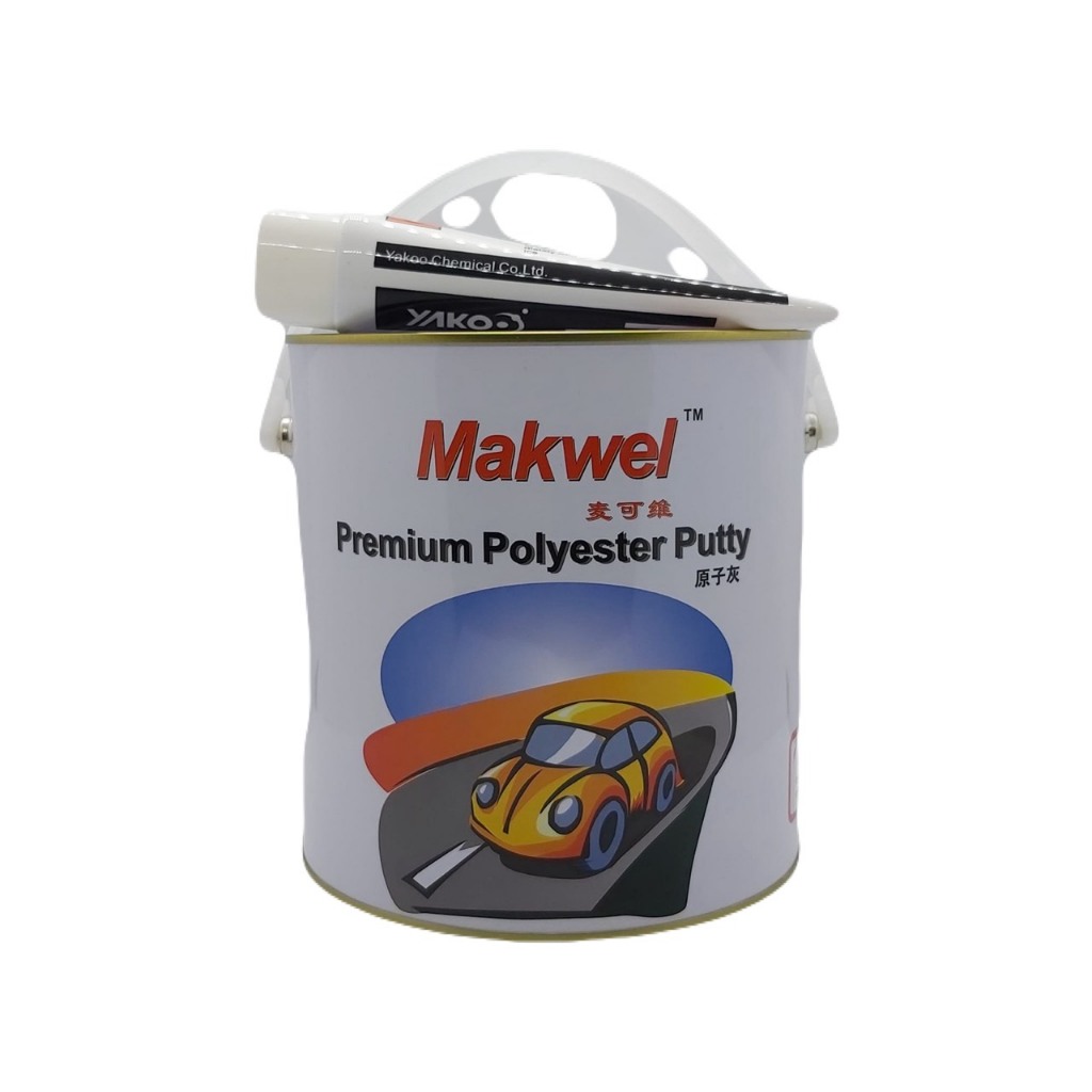YAKOO Sơn bả che khuyết điểm gỗ MAKWEL MALAYSIA ,sơn chít ngành mộc phòng mối mọt lớn 2 THÀNH PHẦN