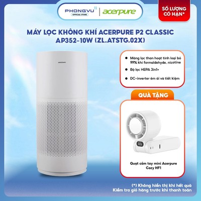 Máy lọc không khí Acerpure P2 Classic AP352-10W (ZL.ATSTG.02X) - Bảo hành 12 tháng