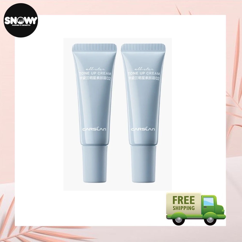 Kem Nâng Tông Da Carslan Kem Lười Makeup Dưỡng Ẩm Che Khuyết Điểm 10g