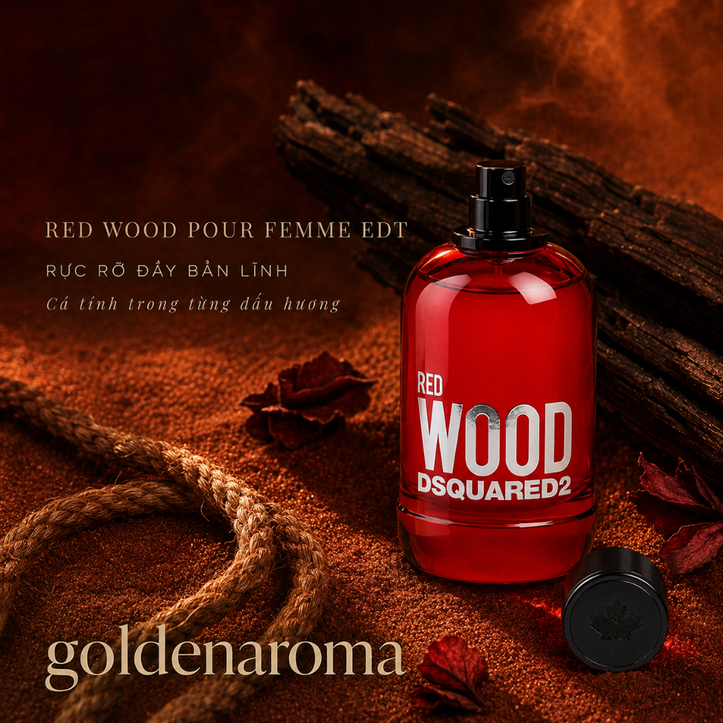 Nước hoa nữ Dsquared2 Wood Red EDT 100ml