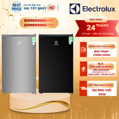 EUM0930AD-VN | EUM0930BD-VN Tủ lạnh mini Electrolux 94 lít tiết kiệm điện, nhỏ gọn