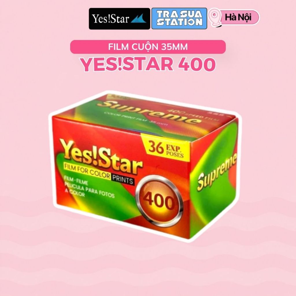 Film Máy Ảnh 35mm Yesstar 400 – Film cuộn 35mm, Date xa, Dễ Chụp Cho Người Mới