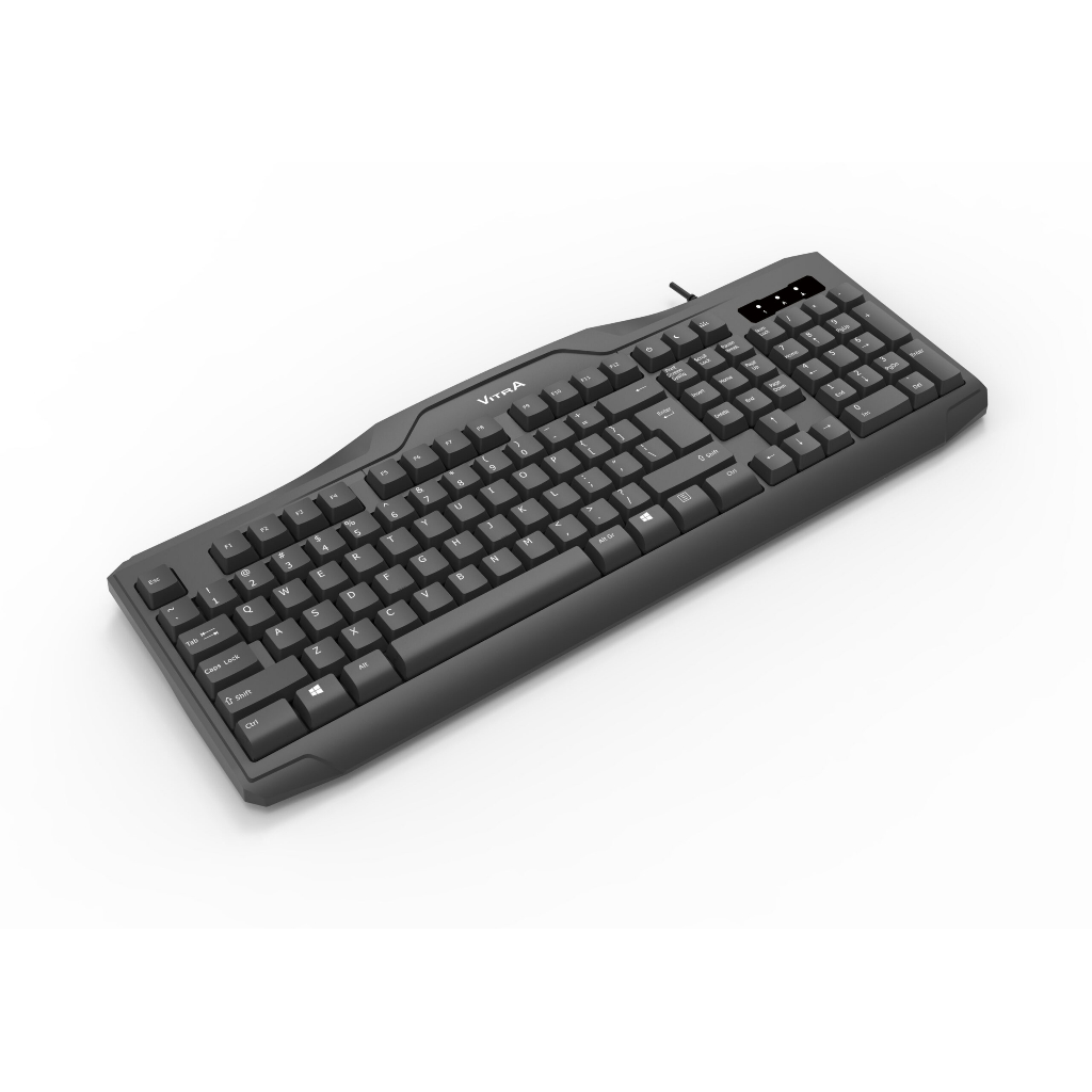 Bàn phím VITRA Elite KW15 - Màu Đen