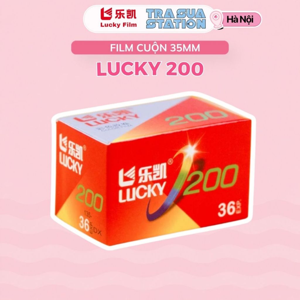 Film Máy Ảnh 35mm Lucky 200 – Film cuộn 35mm, Date xa, Dễ Chụp Cho Người Mới