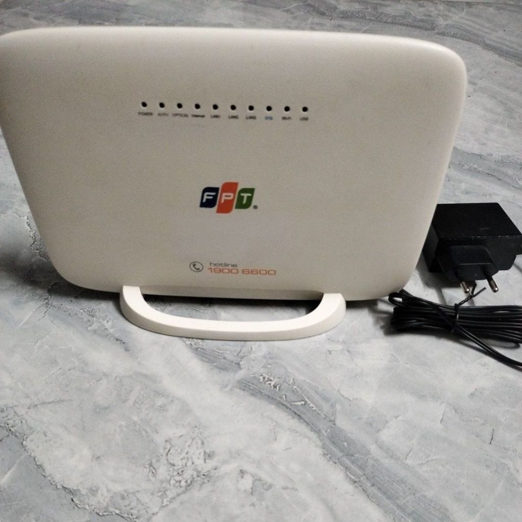 (hàng cũ) Bộ Phát Wifi Model Quang FPT Hub N300C Một Băng Tần