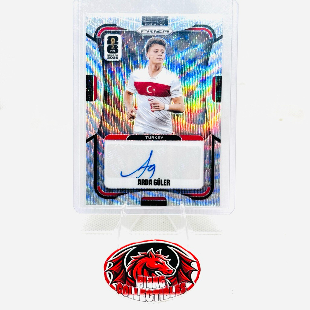 [AUTO-WAVE PARALLEL] Thẻ bóng đá Guler Signature Panini Prizm World Cup 2026 (Tặng thẻ ngẫu nhiên + 
