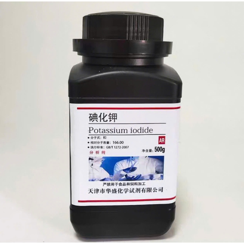 Potassium iodide (KI), kali iodua, AR500G, Trung Quốc, có COA