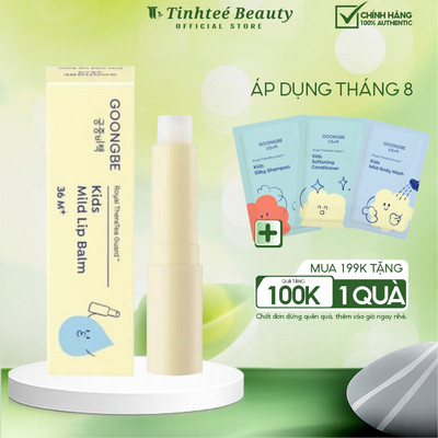 Son Dưỡng Cho Bé Làm Mềm Môi Khô Nẻ GOONGBE Kids Lip Balm 3g