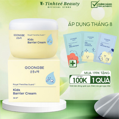 Kem Dưỡng Ẩm Chuyên Sâu Dành Cho Mặt & Body GOONGBE Kids Barrier Cream 180ML