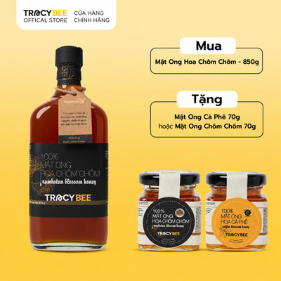 MẬT ONG TRACYBEE HOA CHÔM CHÔM 850G