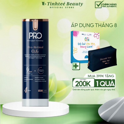MD CARE PRO Kem Dưỡng Retinol 0.6 Cải Sáng Da Nếp Nhăn 30ML