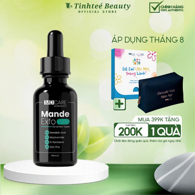Tẩy Tế Bào Chết Căng Bóng, Cấp Ẩm Và Làm Sáng Da MD Care Mande Exfo 30ml
