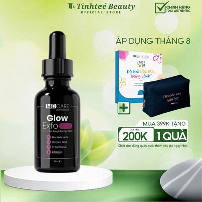 Tẩy Tế Bào Chết Làm Sáng, Mờ Thâm Và Đều Màu Da MD Care Glow Exfo 30ml