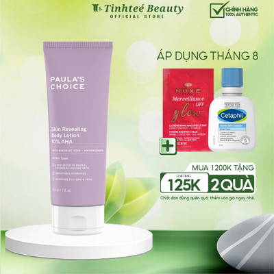 Tinh chất dưỡng thể 10% Paula's Choice AHA RESIST Skin Revealing Body Lotion with 10% AHA 210ml