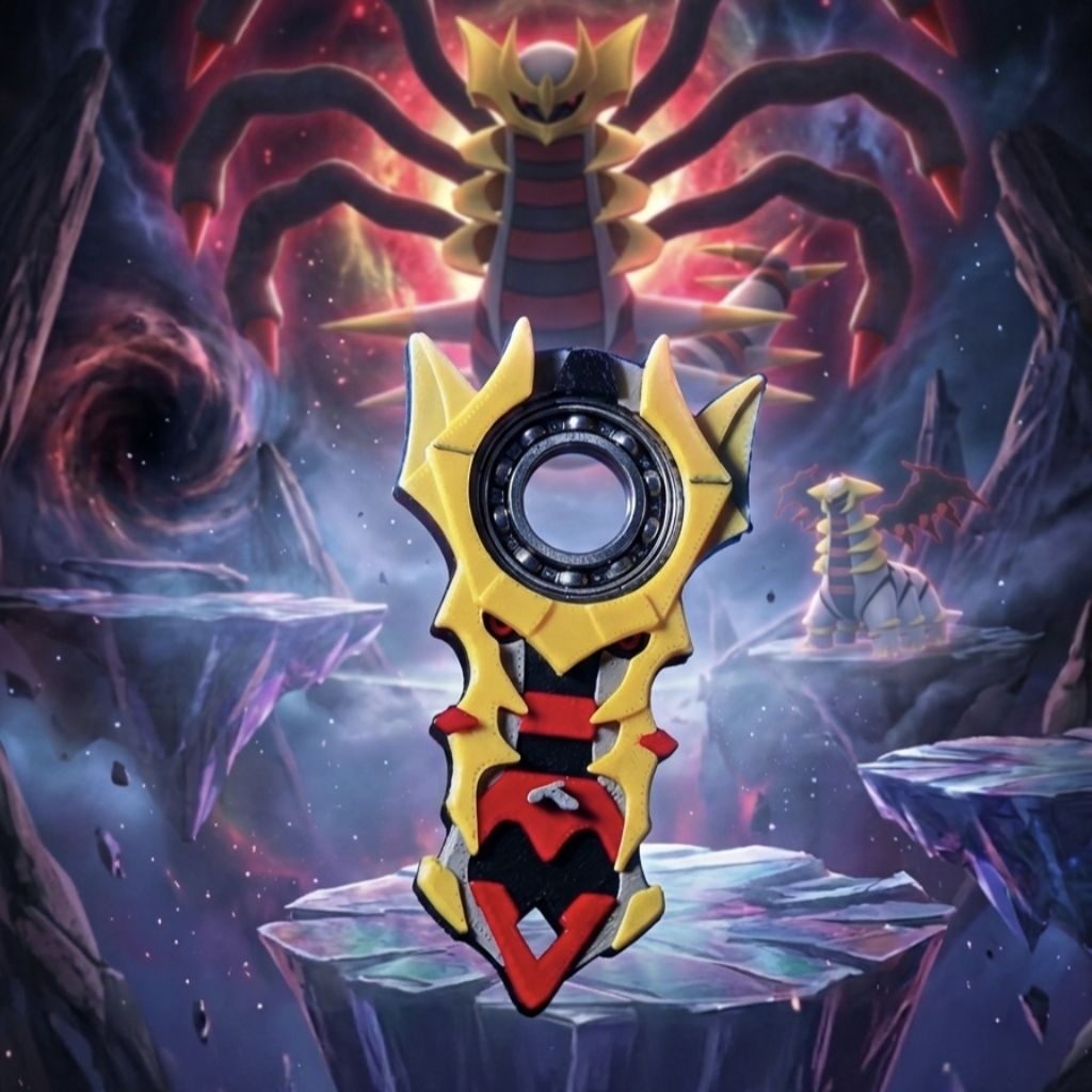 [K4 Giratina] Keyrambit POKEMON GIRATINA- Móc khoá xoay keyrambit xả stress - chất liệu cao cấp