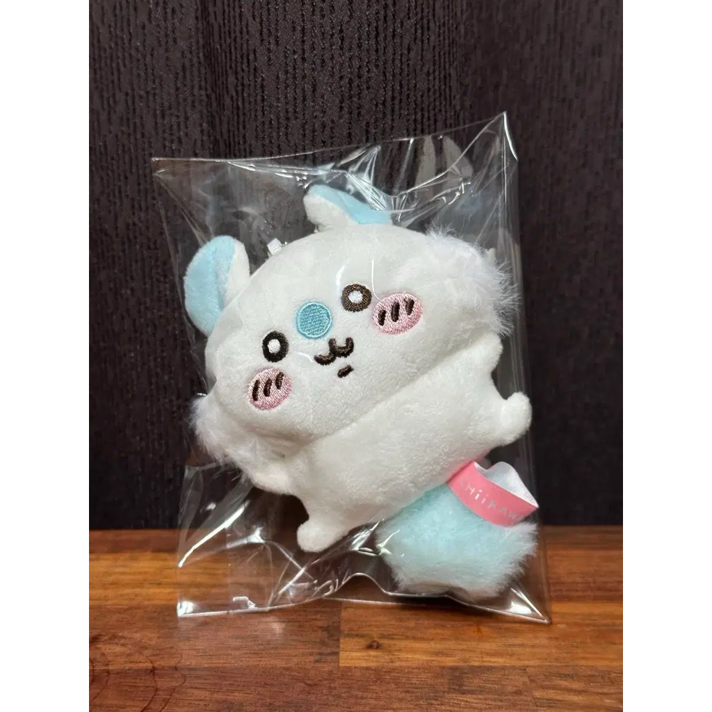 móc khóa gấu bông momonga chiikawa chính hãng miniso