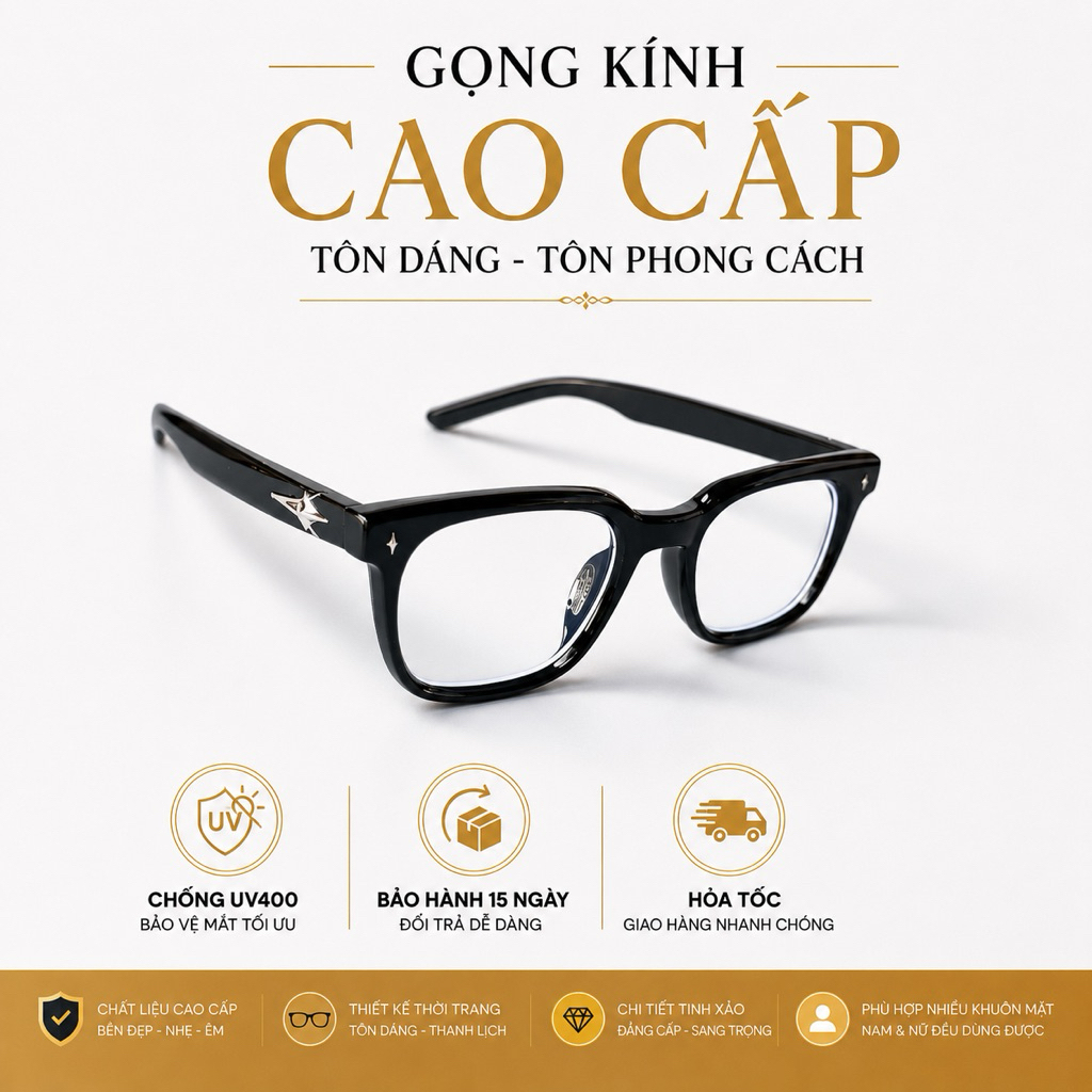 Kính Mắt GM Ojo Kính Râm Chống UV Kính Râm Thời Trang Nam Nữ