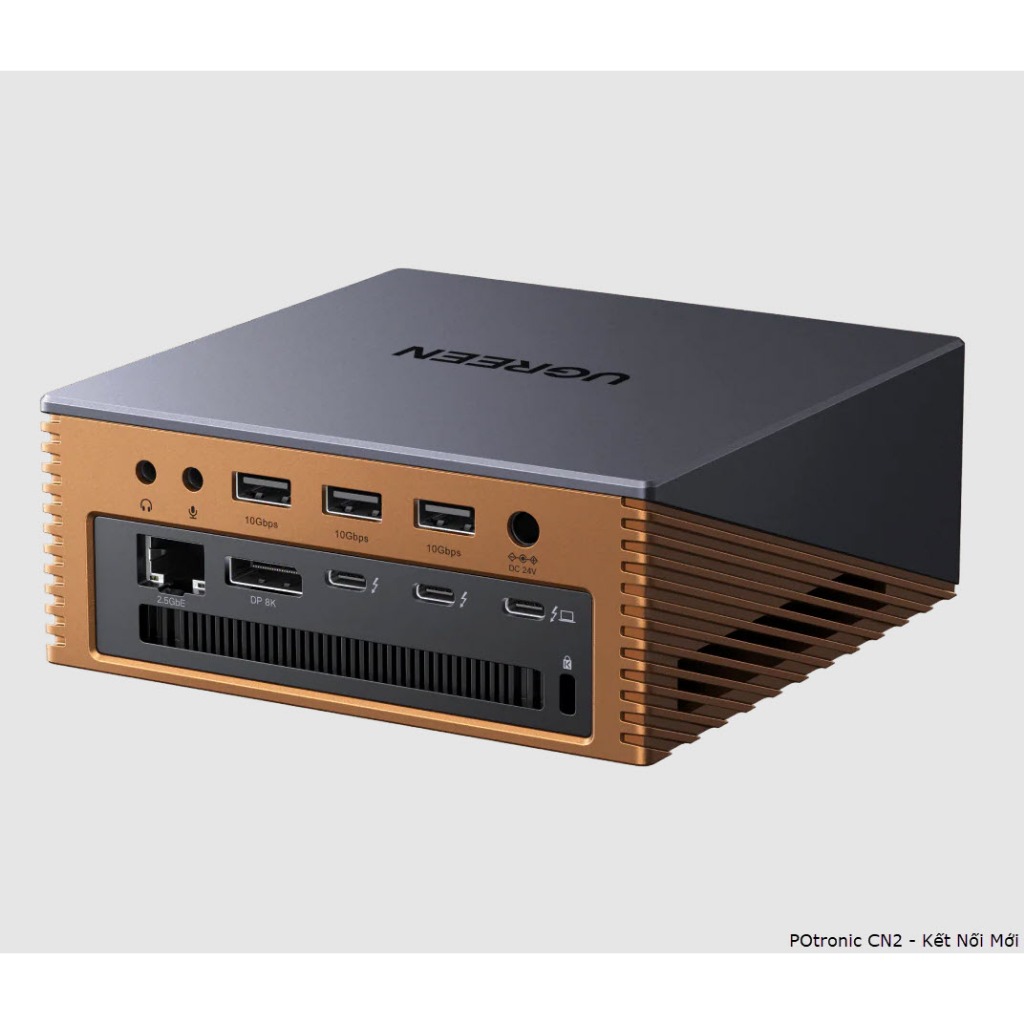 UGREEN Revodok Maxidok 17-in-1 Trạm kết nối Thunderbolt™ 5 – Tốc độ 120Gbps, sạc 240W, 8K@60Hz