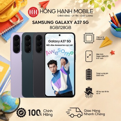 Điện Thoại Samsung Galaxy A37 5G 8GB/128GB - Hàng Chính Hãng