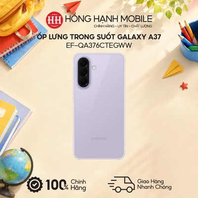 Ốp Lưng Trong Suốt Samsung Galaxy A37 EF-QA376CTEGWW - Hàng Chính Hãng