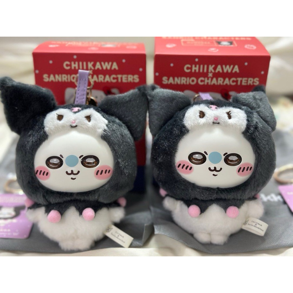 blindbox kiramekko momonga chiikawa x kuromi chính hãng nhật bản