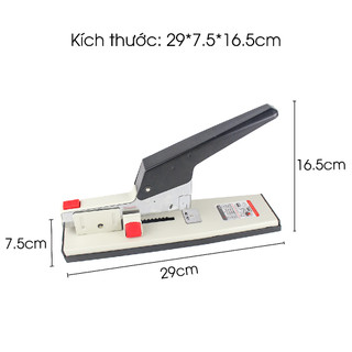 Bấm kim đại Stacom C103, bấm được 100 tờ, dùng kim bấm 23/13