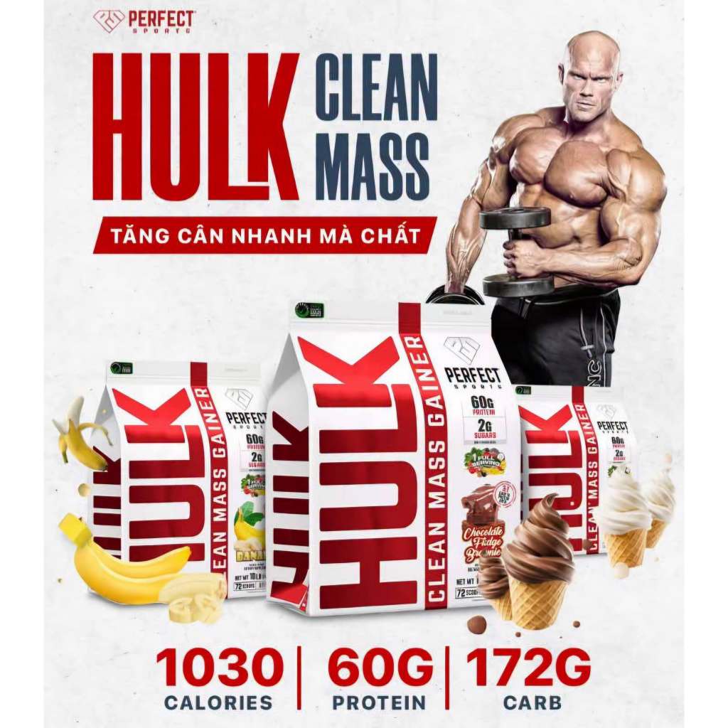 HULK CLEAN MASS GAINER 3LBS