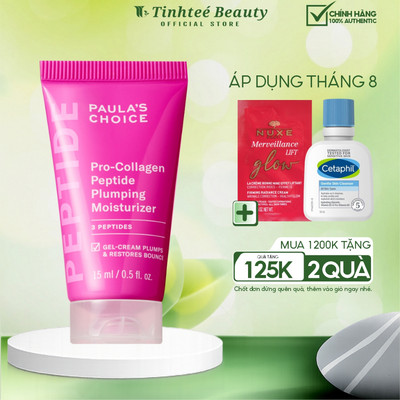 Kem dưỡng ẩm căng mọng và giảm nếp nhăn Paula's Choice Pro-Collagen Peptide Plumping Moisturizer 15ml 1517