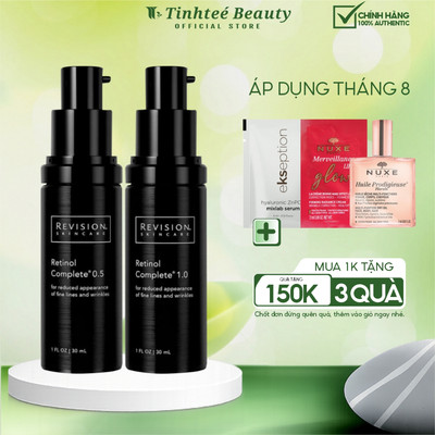 Tinh Chất Retinol Revision Trẻ Hóa Và Cải Thiện Nếp Nhăn Revision Skincare Retinol Complete 0.5/1.0 30ml