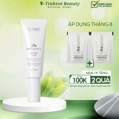 Kem Dưỡng sáng da và làm mờ vết thâm Babe Depigment+ Control Fluid 40ml