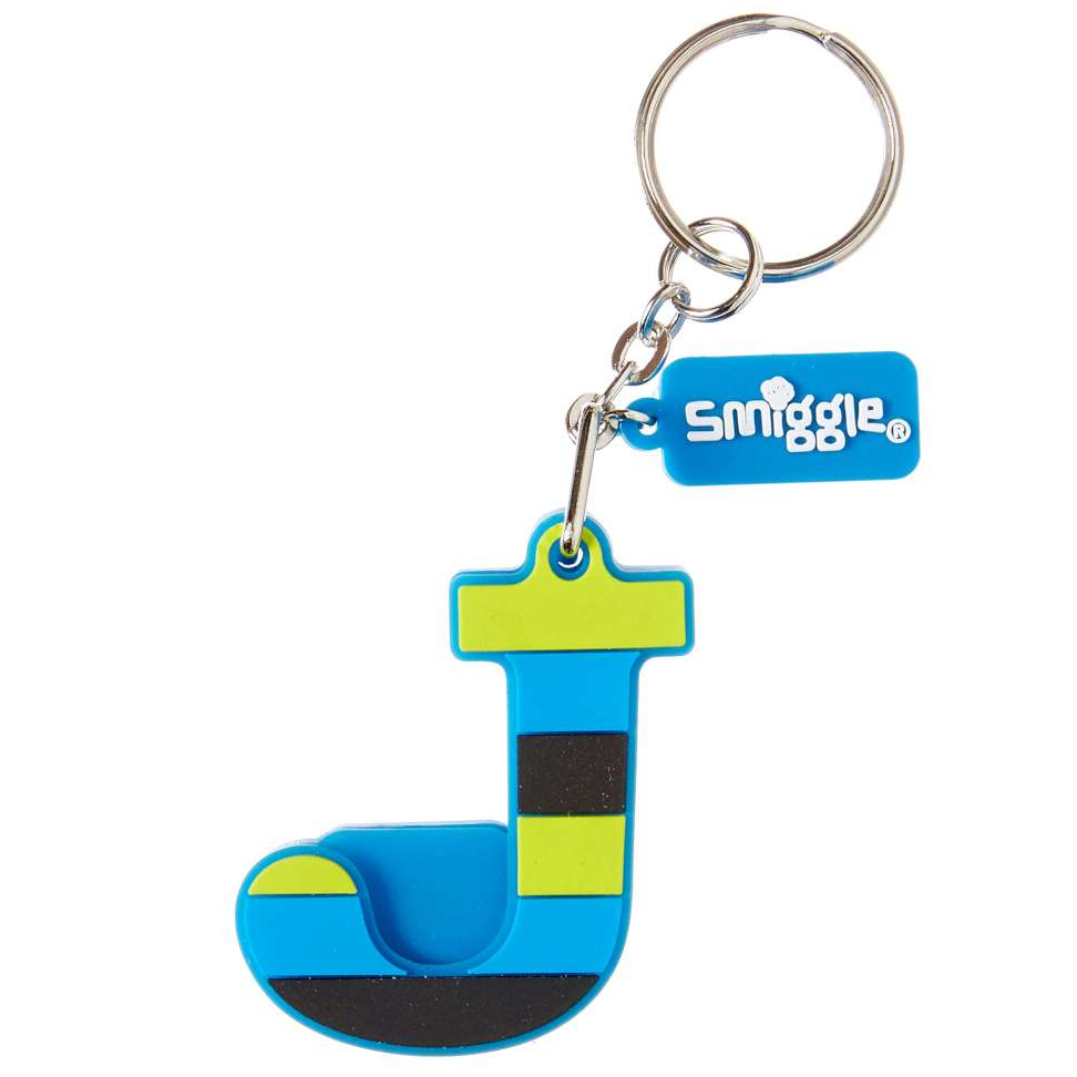 Móc khóa Smiggle chữ J