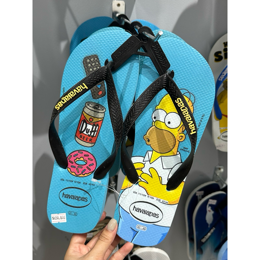 Dép Nam Havaianas Simpson Chính Hãng