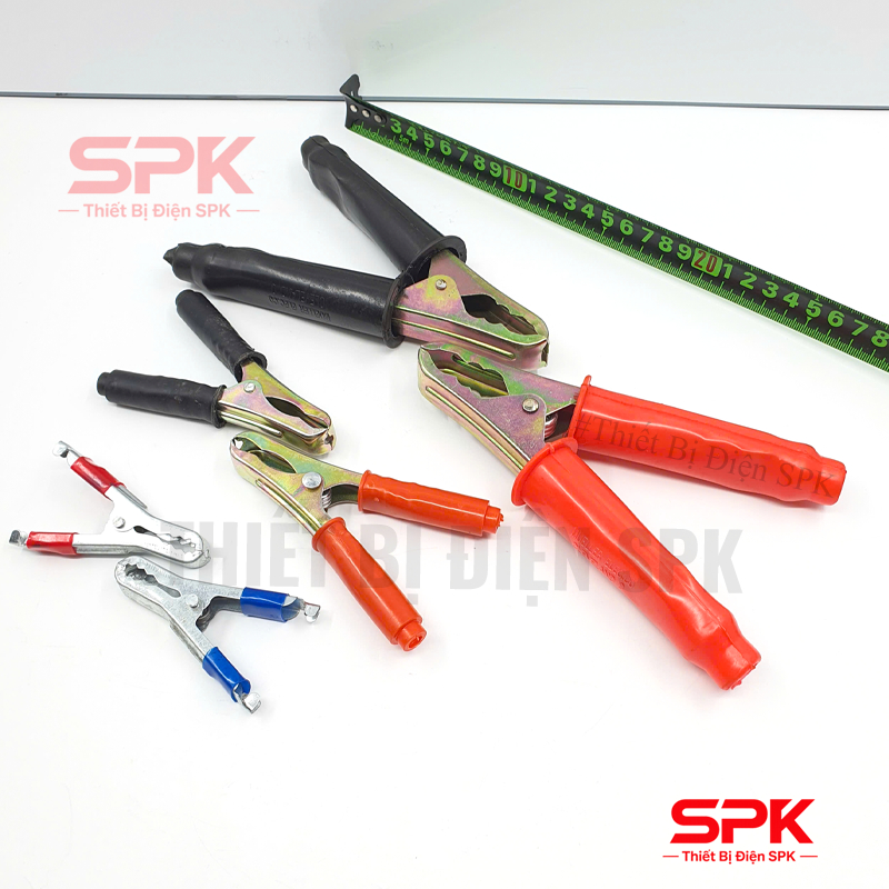 Kẹp Bình Ắc Quy (GIÁ BÁN THEO CẶP) 35A, 75A, 200A Kẹp Cá Sấu Chắc Chắn