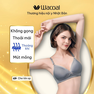 Áo lót Wacoal ILB3213 Magic X Coolness (có size lớn) không gọng thoải mái mút mỏng - LB3213