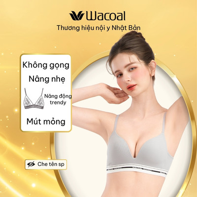 Áo lót GOCOCi Wacoal IUC14C6 không gọng, nâng nhẹ - UC14C6