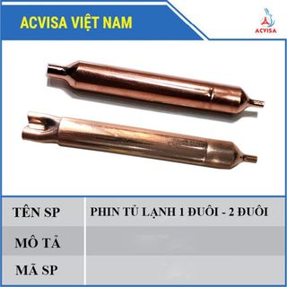 Combo 5 cái Phin lọc ẩm Tủ Lạnh 1 Đuôi; 2 Đuôi bằng đồng đỏ DB-4A