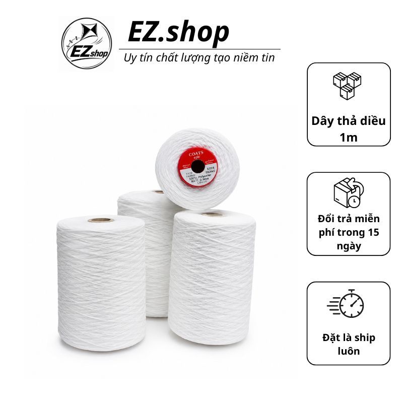 Dây chỉ dù thả diều sáo 1m2 1m5 1m dây dù thả diều sáo đại trà cánh cốc chính mỹ đuôi cá - ezshop.st