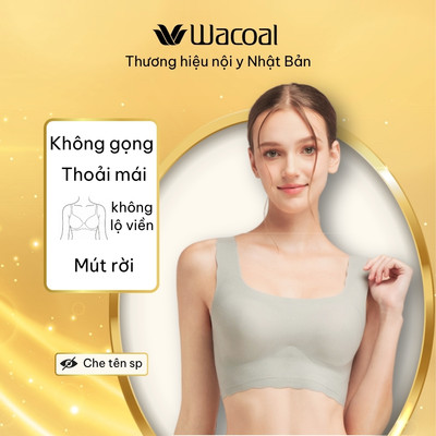Áo lót Wacoal ICGG510 50% Cupra Chất sợi từ cotton, mềm mại & thoải mái GOCOCI - CGG510 smart size
