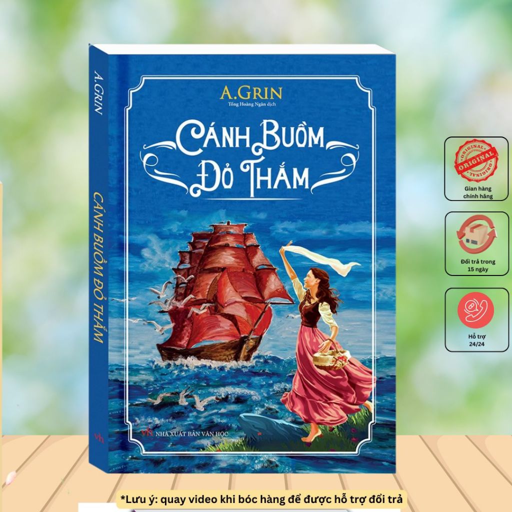 Sách - Cánh buồm đỏ thắm (bìa mềm)