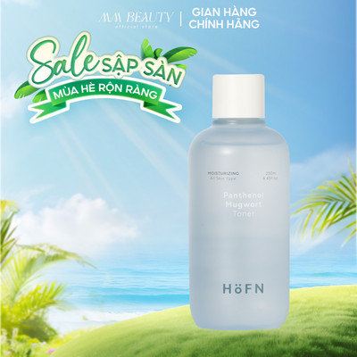 Nước Hoa Hồng Panthenol & Ngải Cứu Cấp Ẩm Làm Dịu Da HOFN PANTHENOL MUGWORT TONER 250ml