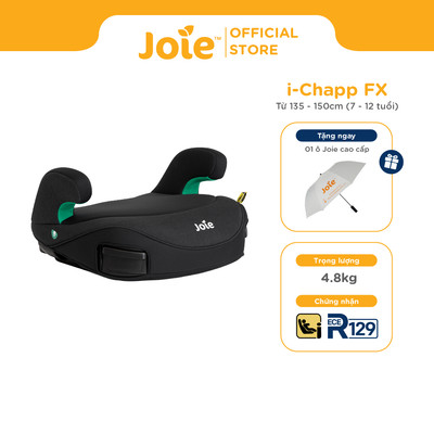 Ghế ngồi ô tô Joie I-CHAPP FX dành cho bé từ 7 tuổi đến 12 tuổi kết nối Isofix tiện lợi