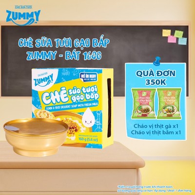 Chè Sữa Tươi Gạo Bắp Zummy - Bát Đơn 160g