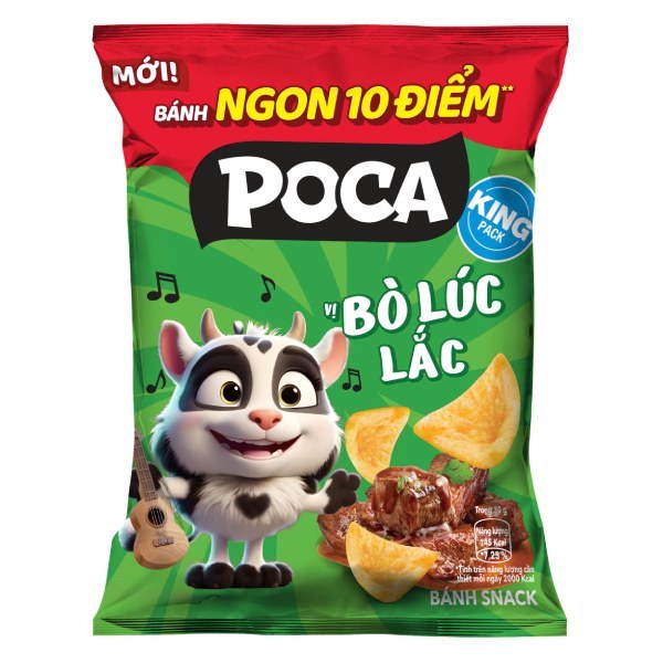 Snack Poca Bò Lúc Lắc / Mực Lăn Muối Ớt / Bắp Ngọt Xóc Bơ / Cua Tảo Biển / Tôm Hùm Nướng / Gà Quay 6