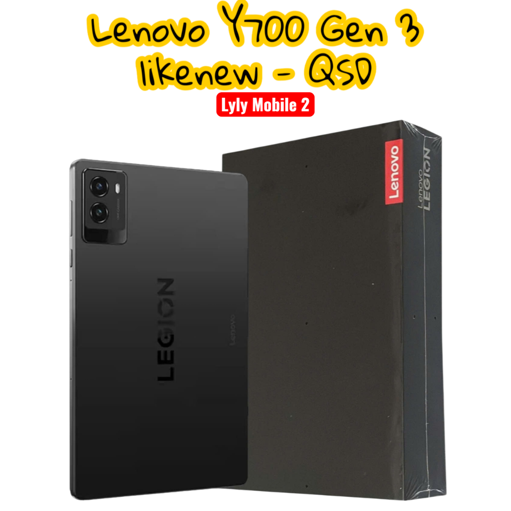 Lenovo Legion Y700 2025 gaming tablet máy tính bảng gaming Snapdragon 8 Gen 3 likenew