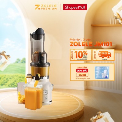 Máy Ép Trái Cây Zolele JM101 Máy Ép Chậm, Ép Trái Cây Công Suất 150W - Chính Hãng