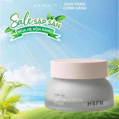 Kem Dưỡng Panthenol 15.5% Phục Hồi Da HOFN PANTHENOL 15.5% CREAM 50ml
