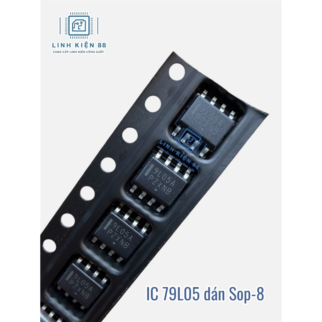 10 IC MC79L05ABDR2G 79L05 9L05A dán Sop-8 mới